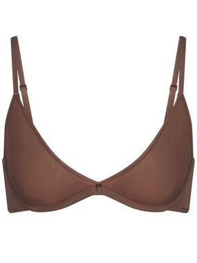 SKIMS Brown Smooth T-Shirt Bra